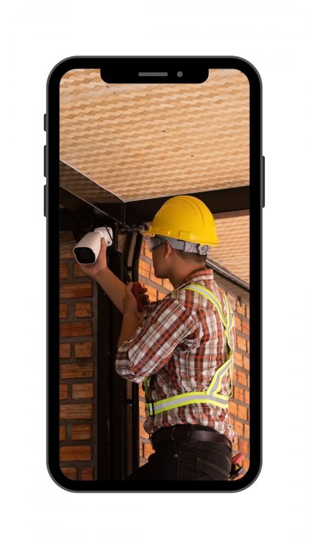 Historia de Instagram Mockup Telefono Celular Gato Corazón Like Animado Rosa